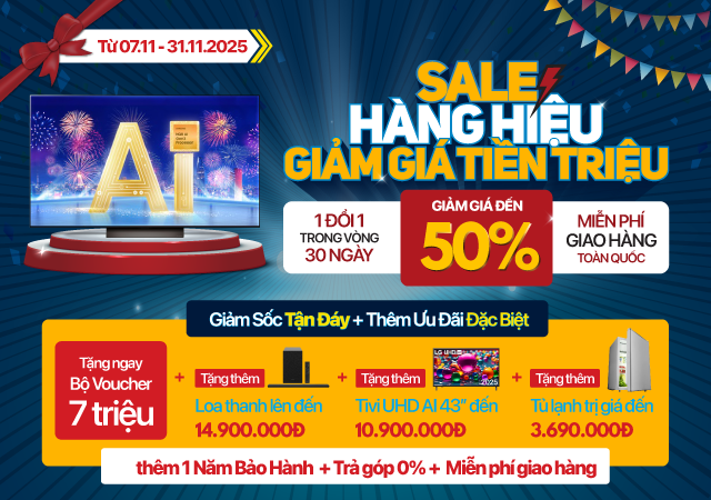 sale hàng hiệu giảm giá tiền triệu