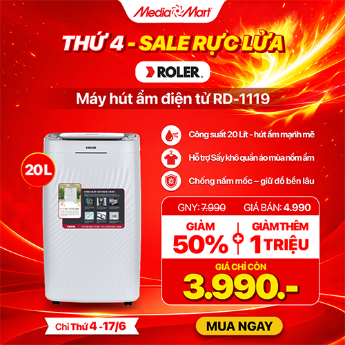 Sale hút ẩm T4