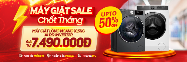 sale máy giặt