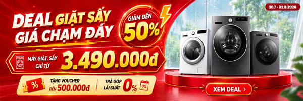 SALE MÁY GIẶT