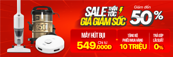 sale máy hút bụi