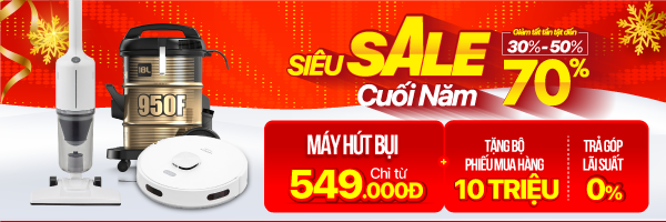 sale máy hút bụi