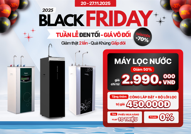 Sale máy lọc nước - Giá chỉ từ 2.690.000đ (Xem ngay)