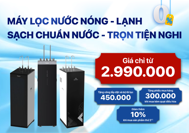 Sale máy lọc nước - Giá chỉ từ 2.690.000đ (Xem ngay)