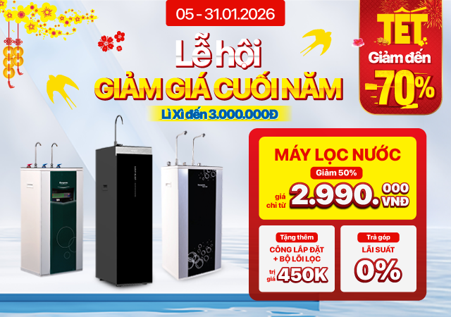 Sale máy lọc nước - Giá chỉ từ 2.690.000đ (Xem ngay)