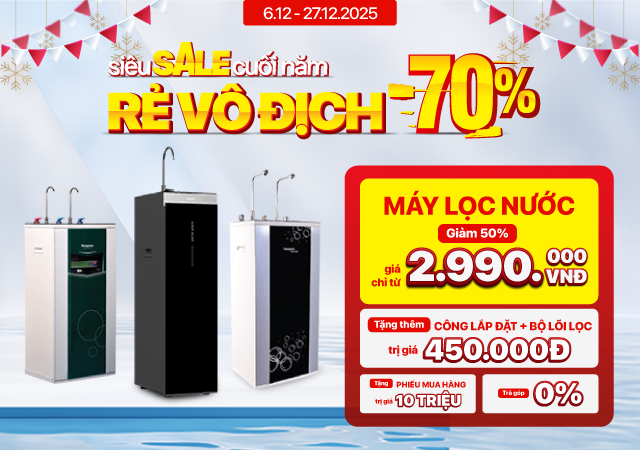 Sale máy lọc nước - Giá chỉ từ 2.690.000đ (Xem ngay)