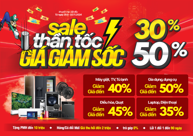 Sale thần tốc giảm giá sốc (Xem ngay)