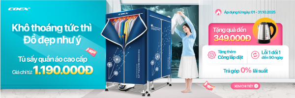 Sale tủ sấy Coex