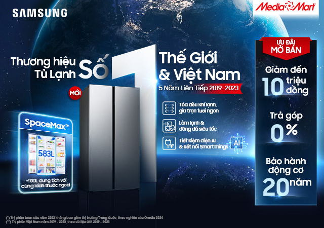 Samsung - Thương hiệu số 1 Thế giới & Việt Nam (Click xem ngay)