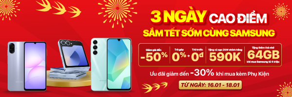 Samsung 3 ngày cao điểm