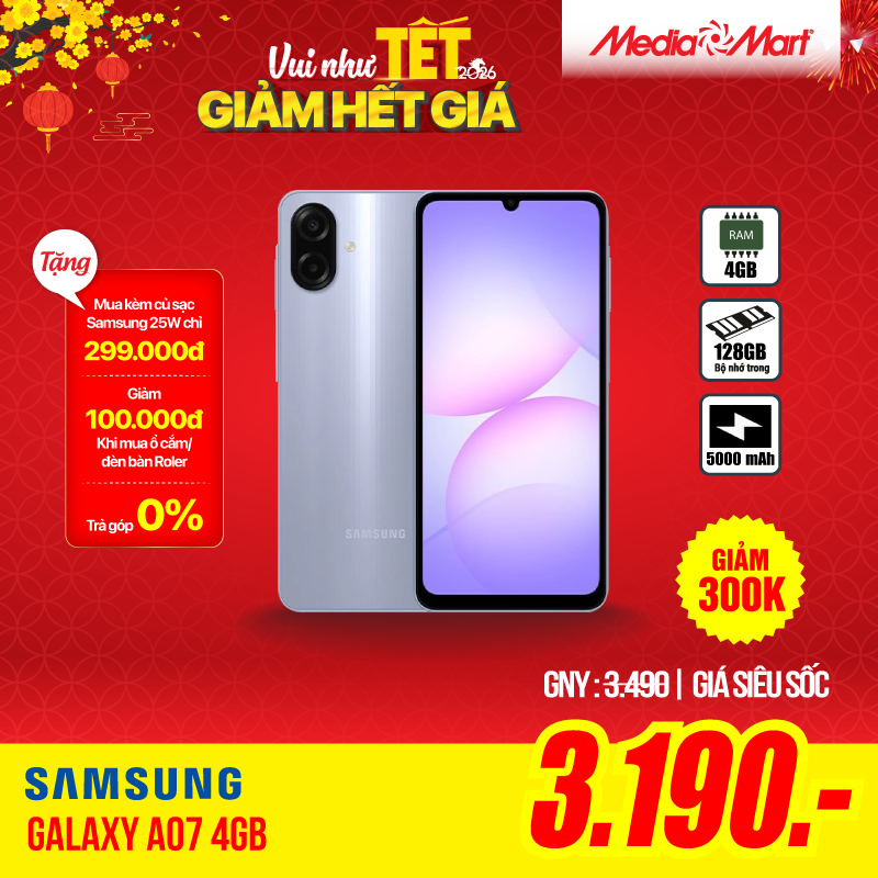 Samsung Galaxy A07 4G A075F