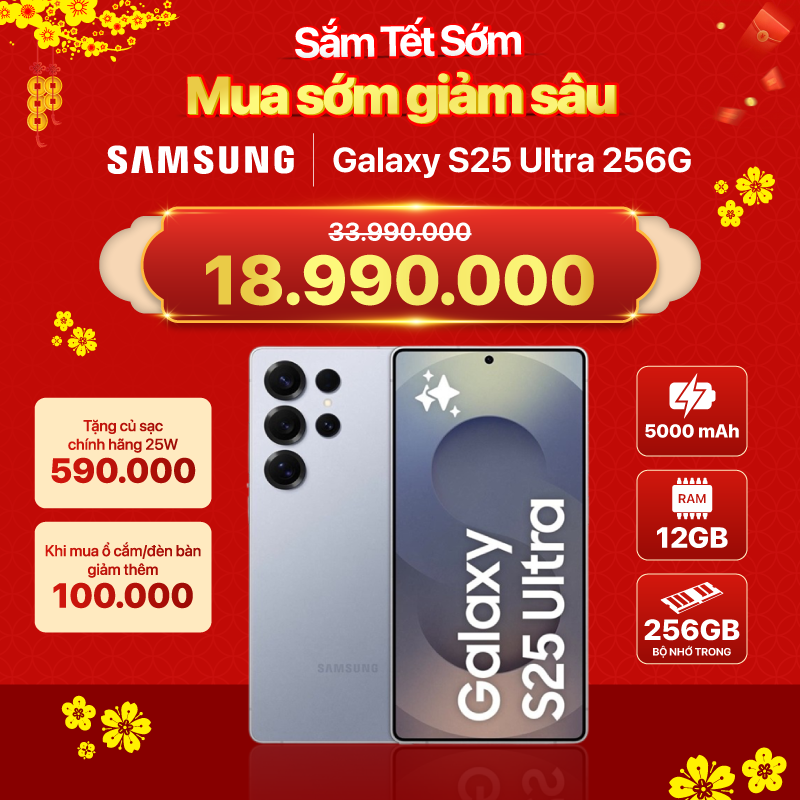 Samsung Galaxy S25 Ultra S938B 5G (12+256G) Xanh DM