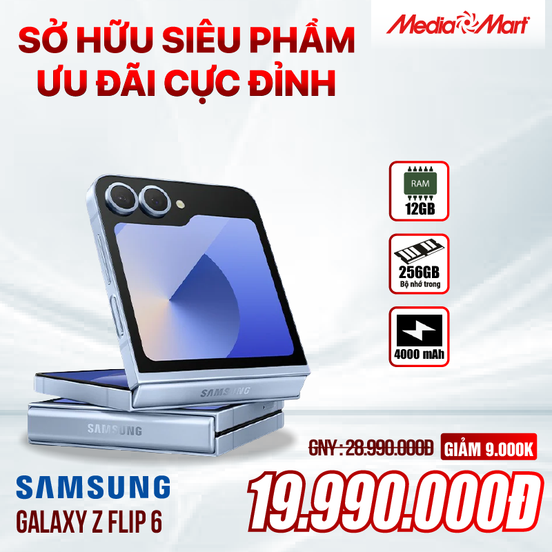 Samsung Galaxy Z Flip6 (12GB+256G) F741B