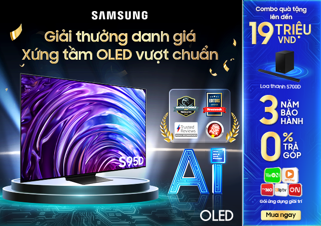 Samsung Vượt AI OLED - Vượt chuẩn TV số 1 thế giới (Xem ngay)