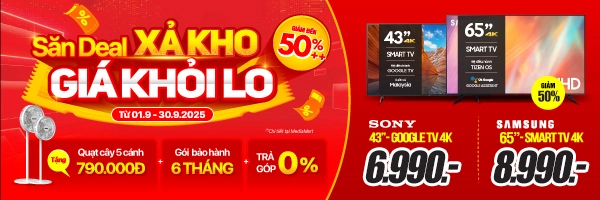 Săn deal tivi xả kho giá khỏi lo T8