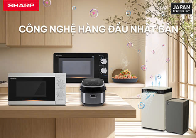 Sharp Công nghệ hàng đầu Nhật Bản