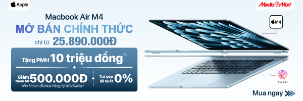 Siêu phẩm MacBook Air M4