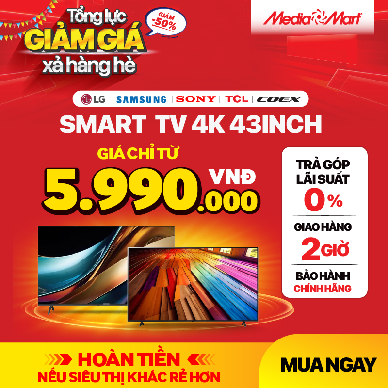 Smart TV 4K 43inch (CTKM T9)