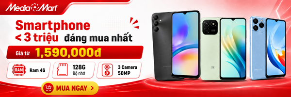 SmartPhone dưới 3.000.000đ đáng mua chỉ từ 1.500.000đ