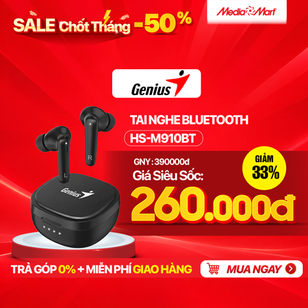 Tai nghe bluetooth Genius HS-M910BT