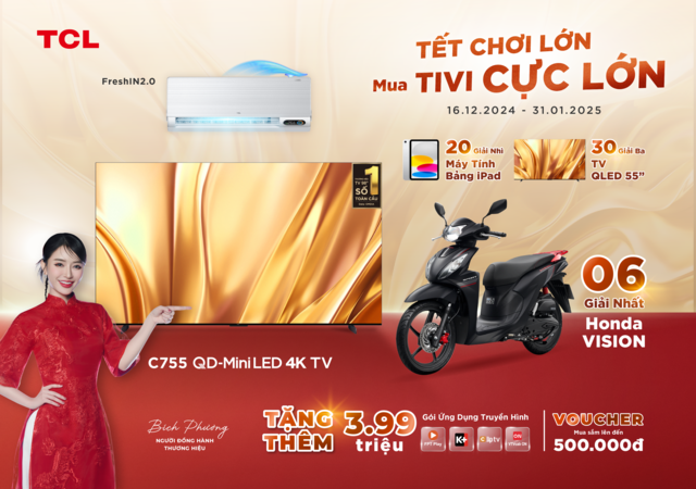 TẾT CHƠI LỚN, MUA TV CỰC LỚN