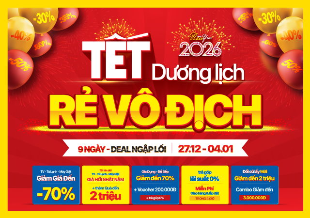 Tết Dương Lịch - Giá Rẻ Vô Địch