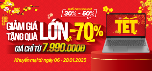 Tết Dương Sale Laptop