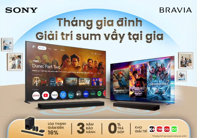 Tháng gia đình giải trí sum vầy tại gia