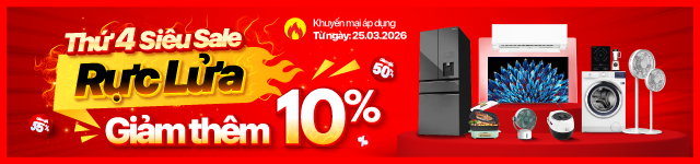 THỨ 4 - GIẢM GIÁ HỜI, MUA LÀ LỜI