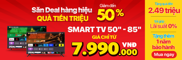 tivi sale hàng hiệu