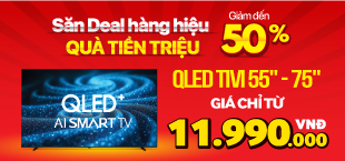 tivi sale hàng hiệu
