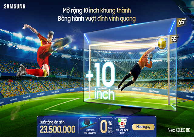 Tivi Samsung Neo QLED 8K (Football AFC)