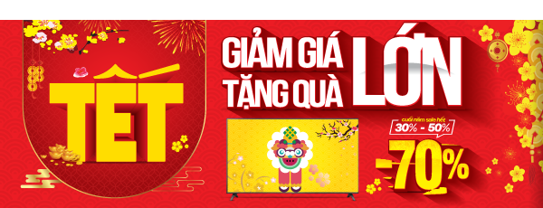 TIVI Tết giảm giá lớn