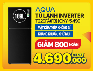 Tủ lạnh 189L Inverter Siêu Rẻ