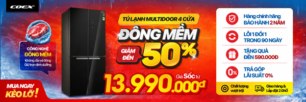 TỦ LẠNH 4 CỬA ĐÔNG MỀM