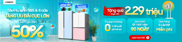 Tủ lạnh Coex sale
