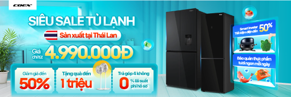 Tủ lạnh Coex Sale