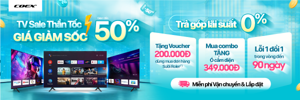 tv coex sale thần tốc
