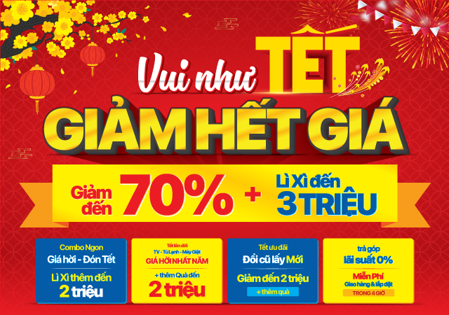 Vui Như Tết - Giảm hết Giá