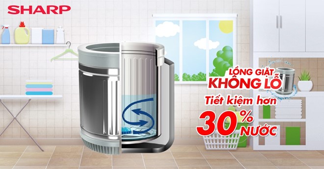 3 tính năng đáng chú ý khi chọn mua máy giặt Sharp