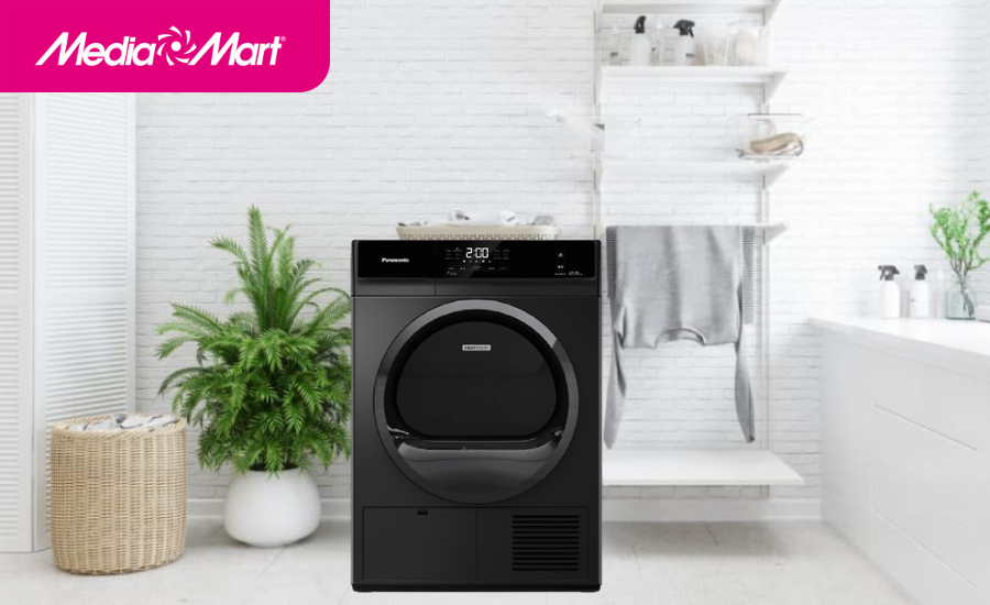 4 lý do bạn nên mua máy sấy quần áo Panasonic