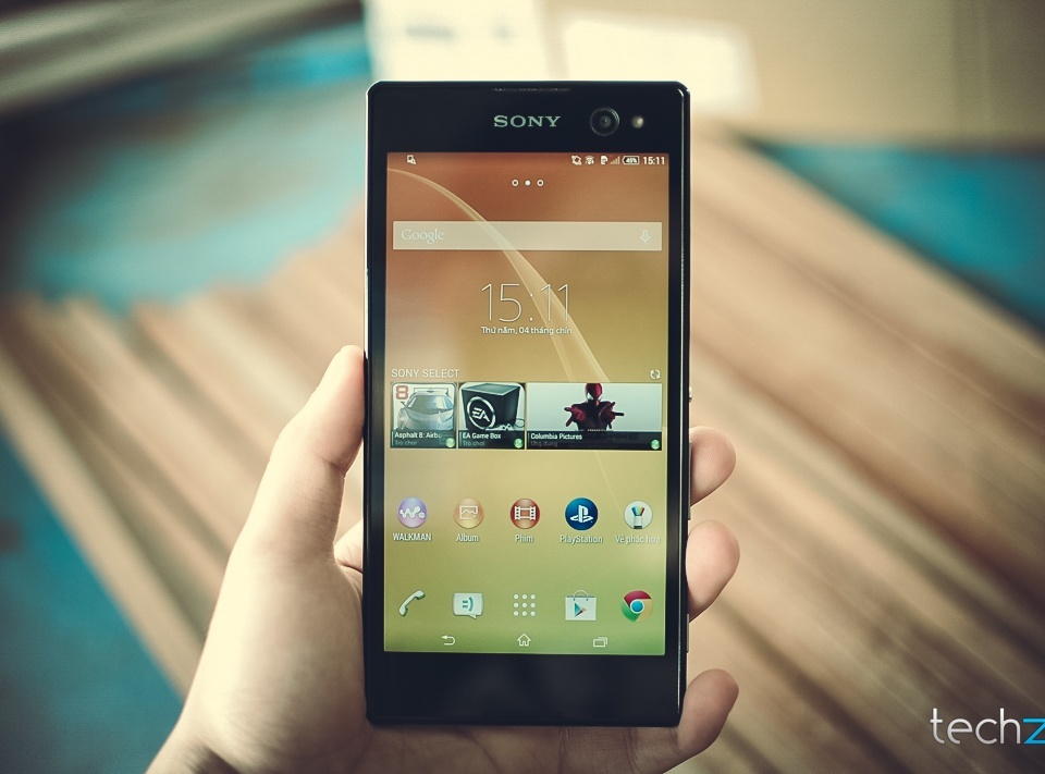 Đánh giá Xperia C3 Dual - Smartphone chụp ảnh siêu tự sướng