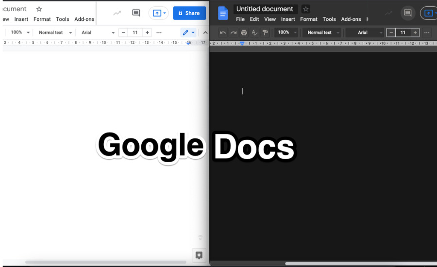 Cách bật chế độ tối Dark Mode trên Google Docs