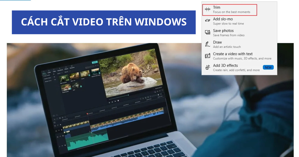 Cách hạn chế Clip bên trên PC Win 10, 11 ko cần thiết thiết đặt phần mềm