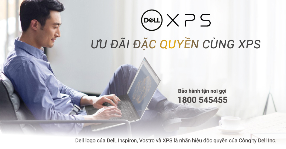Chương Trình Khuyến Mãi Dell XPS Tháng 6/2022