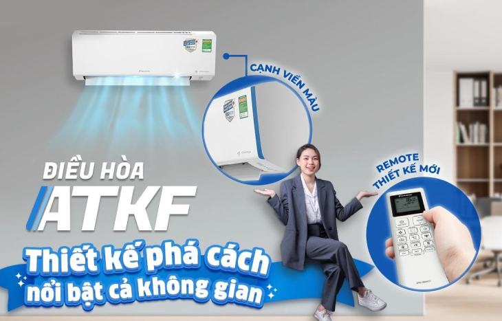 Đánh giá chi tiết dòng máy lạnh Daikin ATKF/ FTKF 2023