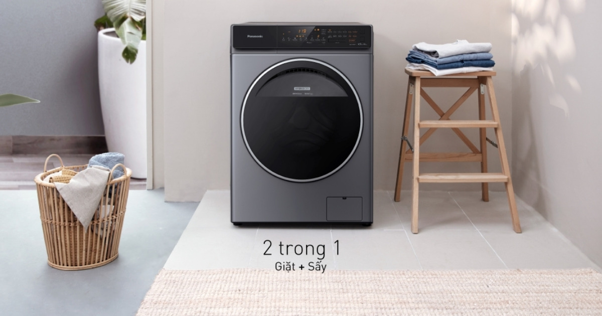 Đánh giá chi tiết máy giặt sấy 2 trong 1 Panasonic NA-S106FC1LV