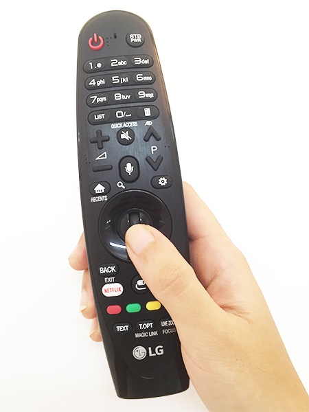 Điều khiển Magic Remote trên các dòng tivi LG