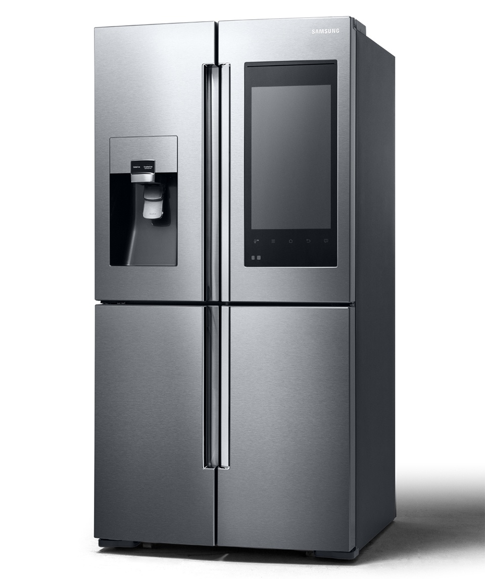 Hình ảnh tủ lạnh thông minh của Samsung, sẽ được trưng bày tại CES ...