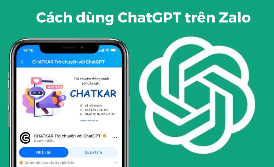 Hướng dẫn cách dùng ChatGPT trên Zalo miễn phí